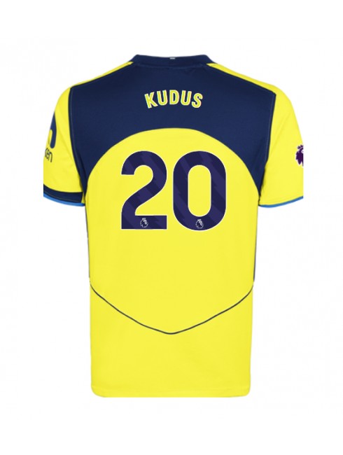 Tottenham Hotspur Mohammed Kudus #20 Replika Tredje Kläder 2025-26 Kortärmad Tottenham Hotspur Mohammed Kudus #20 Replika Tredje Kläder 2025-26 Kortärmad